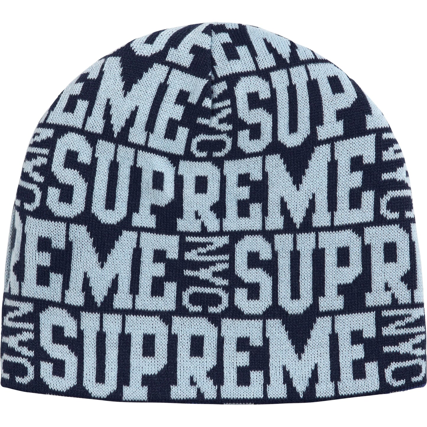 Supreme Reversible Camo Beanie Navy
