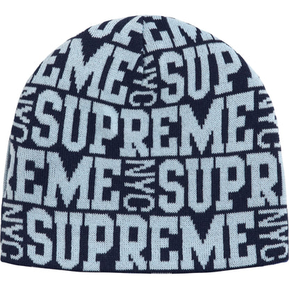 Supreme Reversible Camo Beanie Navy