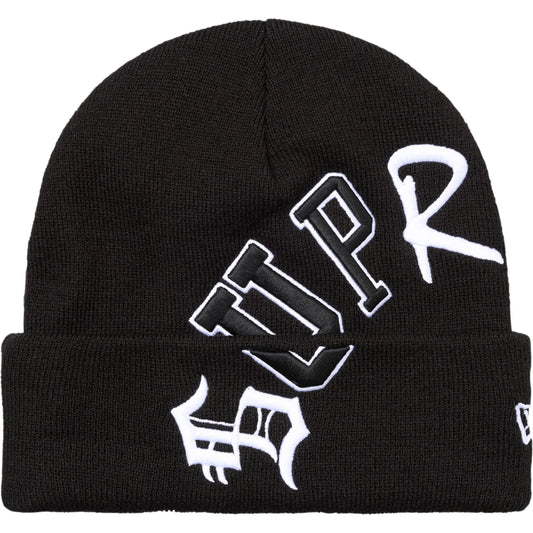 Supreme New Era® Arc Beanie Black