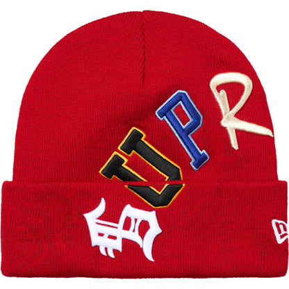 Supreme New Era® Arc Beanie Red