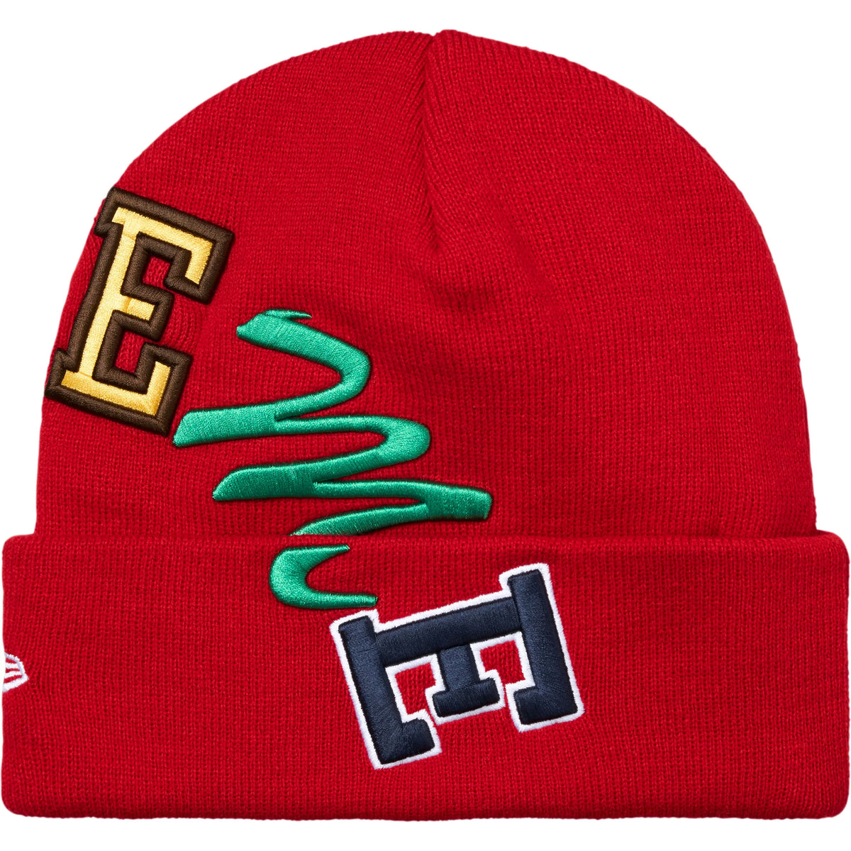 Supreme New Era® Arc Beanie Red