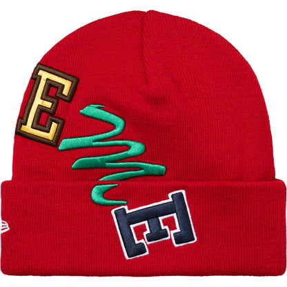 Supreme New Era® Arc Beanie Red