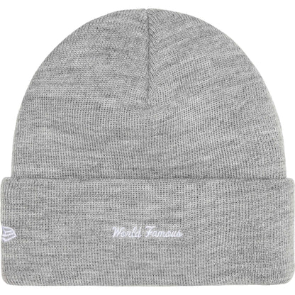 Supreme New Era Box Logo Beanie (FW25) Heather Grey