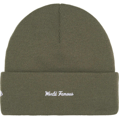 Supreme New Era Box Logo Beanie (FW25) Light Olive