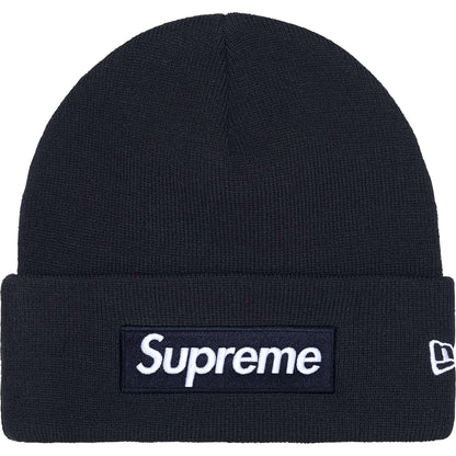 Supreme New Era Box Logo Beanie (FW25) Navy