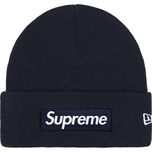 Supreme New Era Box Logo Beanie (FW25) Navy