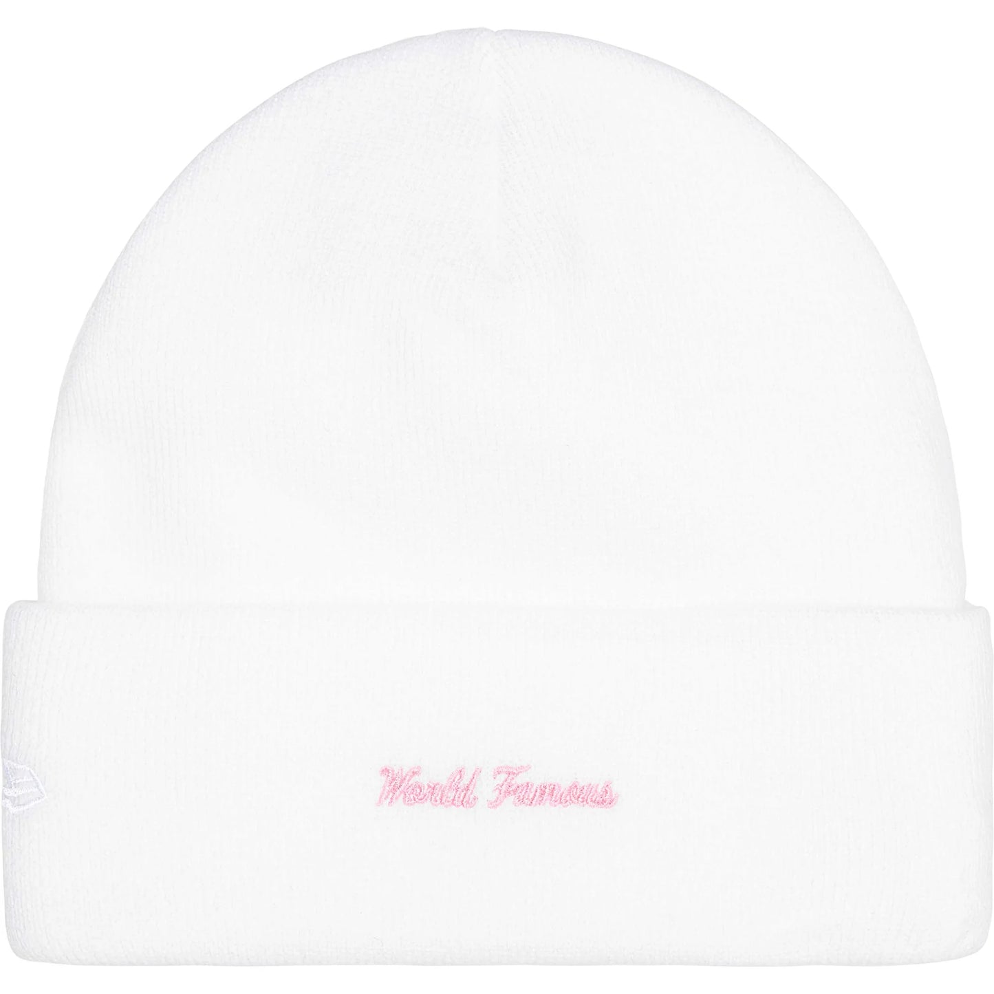 Supreme New Era Box Logo Beanie (FW25) White