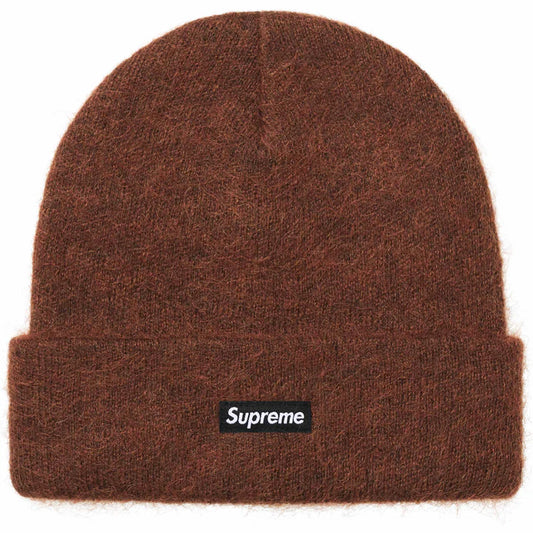 Supreme Mohair Beanie Dark Brown