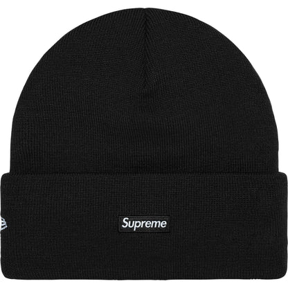 Supreme New Era Tribal S Logo Beanie Black