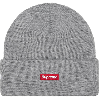Supreme New Era Tribal S Logo Beanie Heather Grey