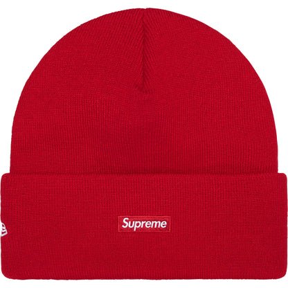 Supreme New Era Tribal S Logo Beanie Red