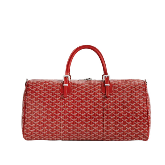 Goyard Boston 50 Bag Red