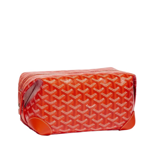 Goyard Bowling 25 Toiletry Bag Orange