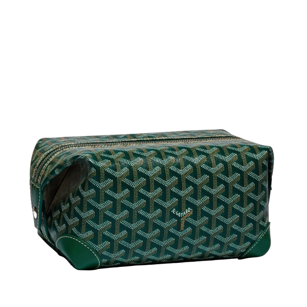 Goyard Bowling 25 Toiletry Bag Green