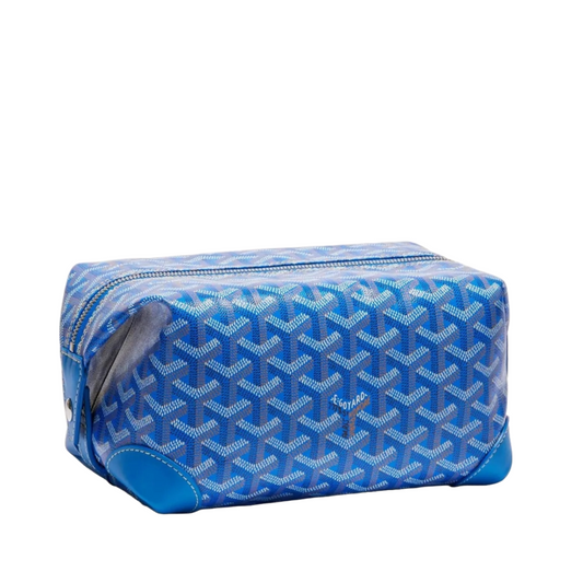 Goyard Bowling 25 Toiletry Bag Sky Blue