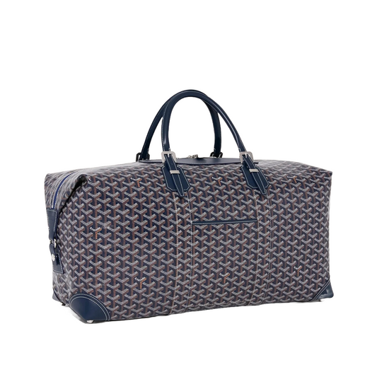 Goyard Bowling 55 Bag Navy Blue