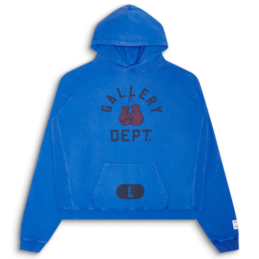 Gallery Dept. Boxing Merch Hoodie Royal