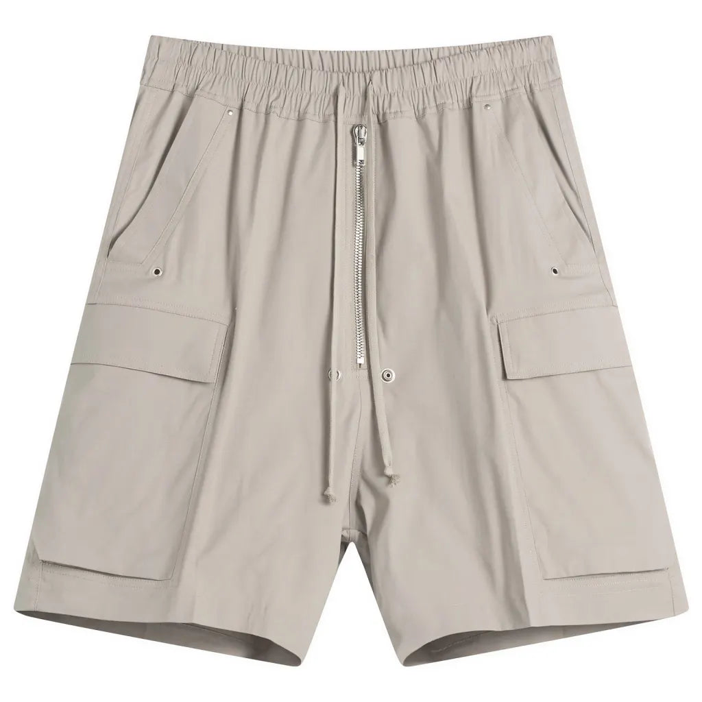 Rick Owens Cargo Bela Shorts Pearl