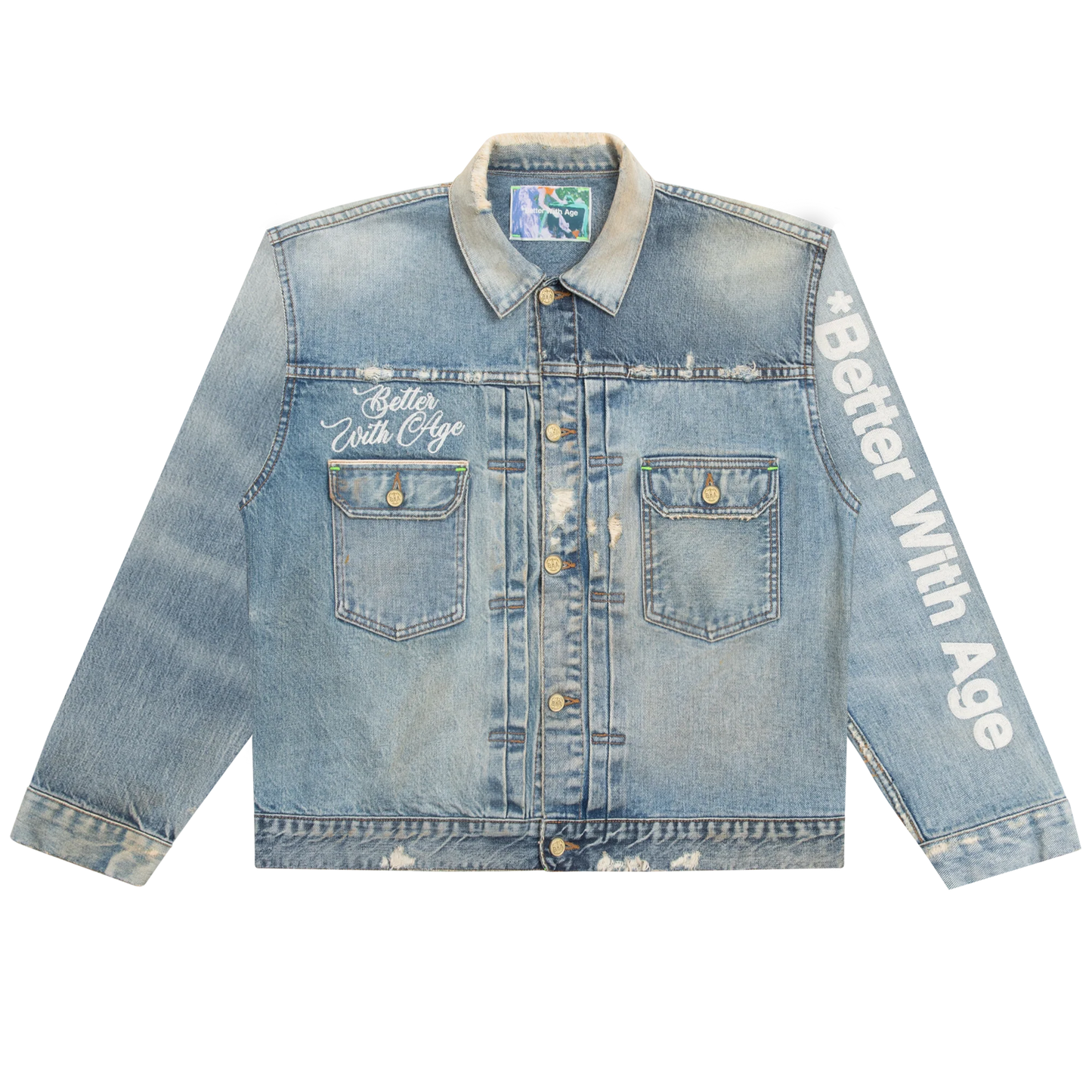 Better With Age Birmingham Selvage Denim Jacket Indigo