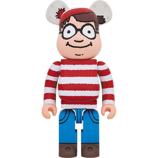 Bearbrick Where's Waldo Wally 1000% Multi