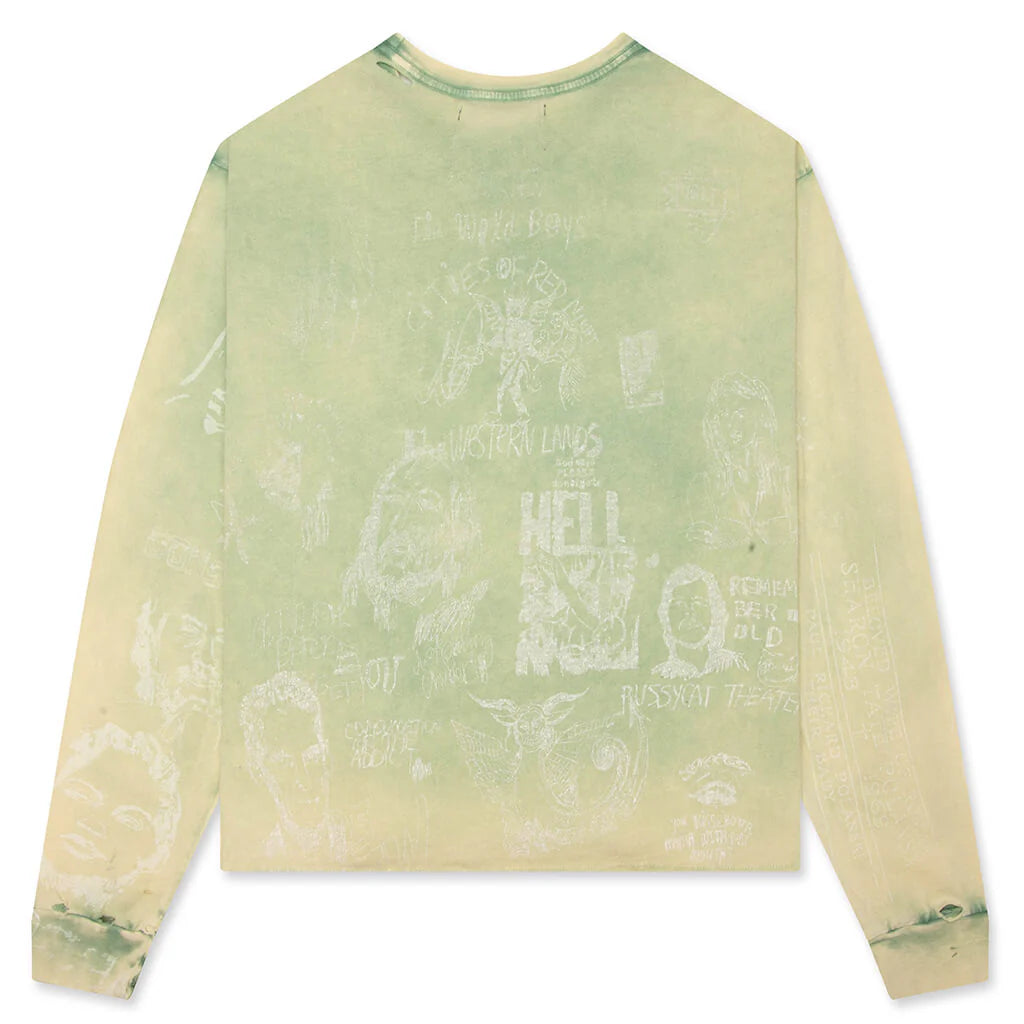 Paly Hollywood Bethlehem L/S Tee Light Green
