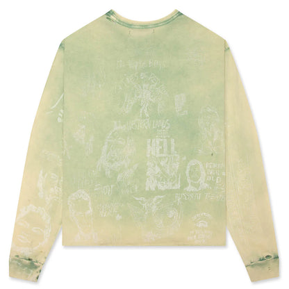 Paly Hollywood Bethlehem L/S Tee Light Green