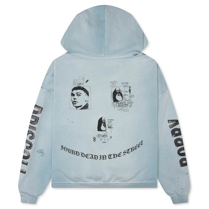 Paly Hollywood Bobby Driscoll Hoodie Baby Blue