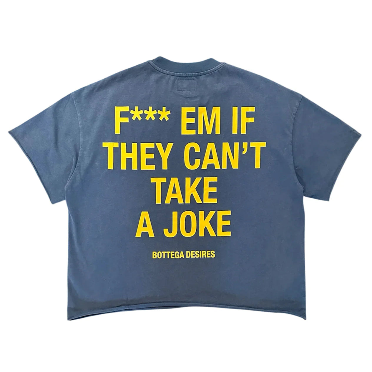 Bottega Desires F*ck Em T-Shirt Navy