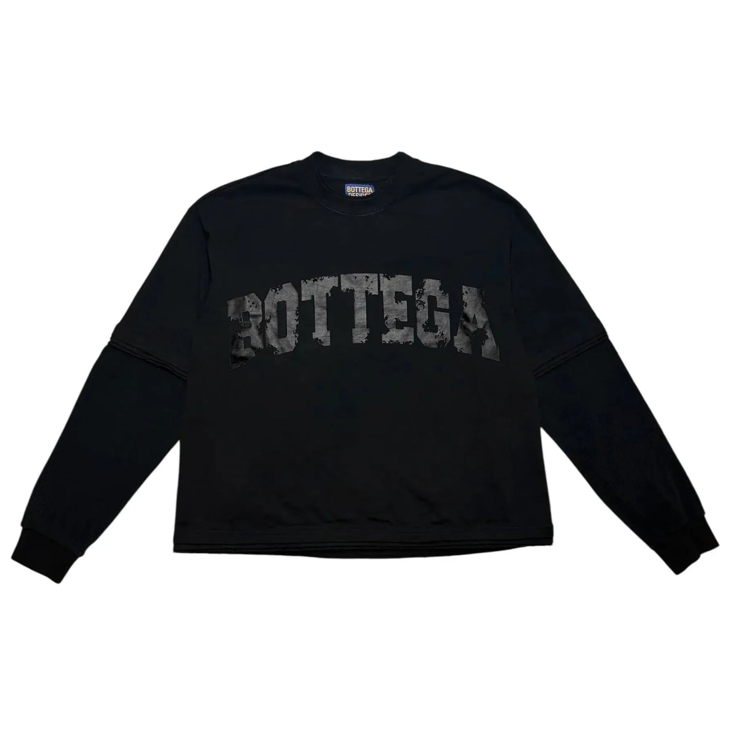 Bottega Desires War Thermal L/S T-Shirt Black