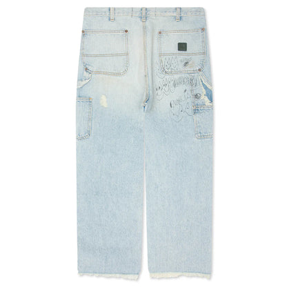 Paly Hollywood Busted Double Knee Jean
