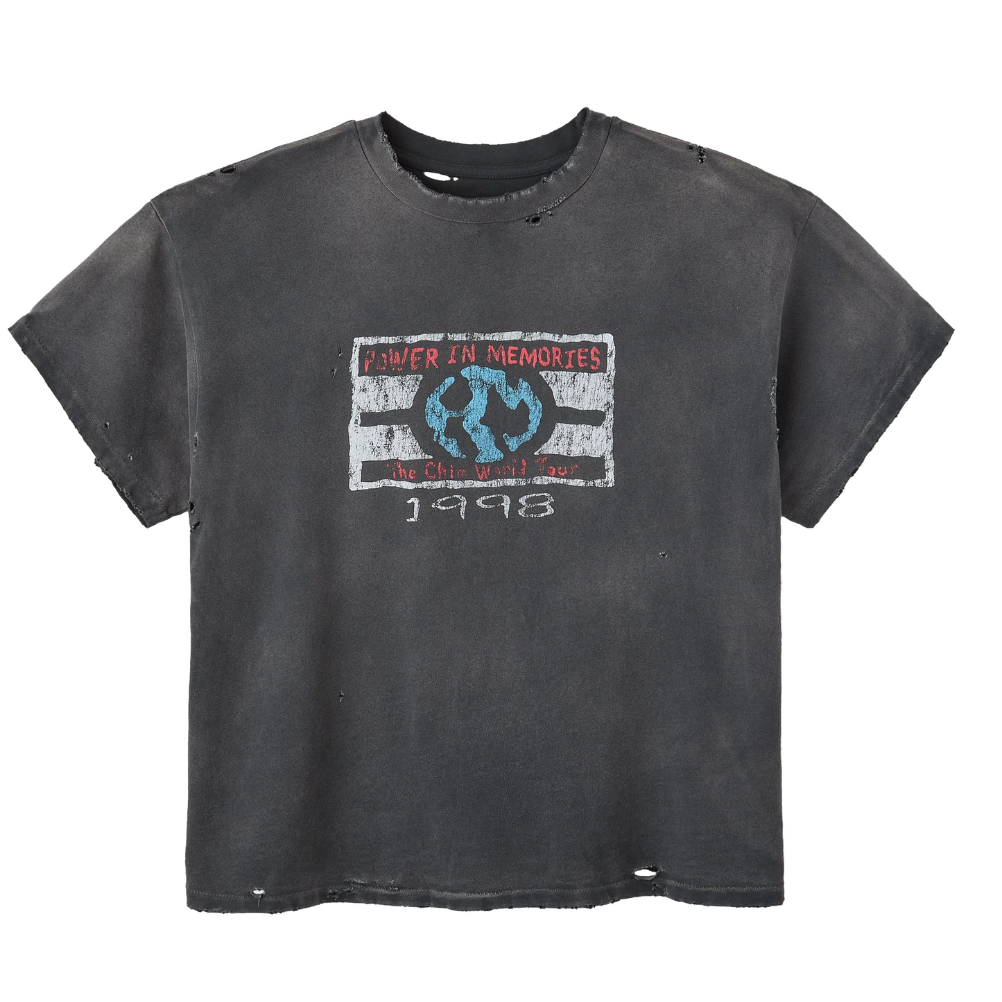 HMDD World Tour T-Shirt Washed Black