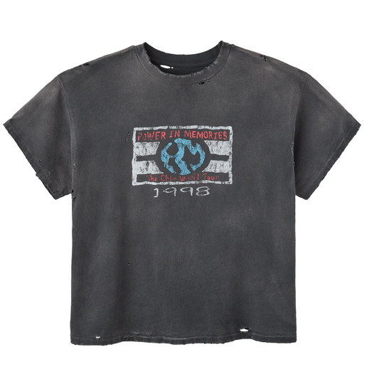 HMDD World Tour T-Shirt Washed Black