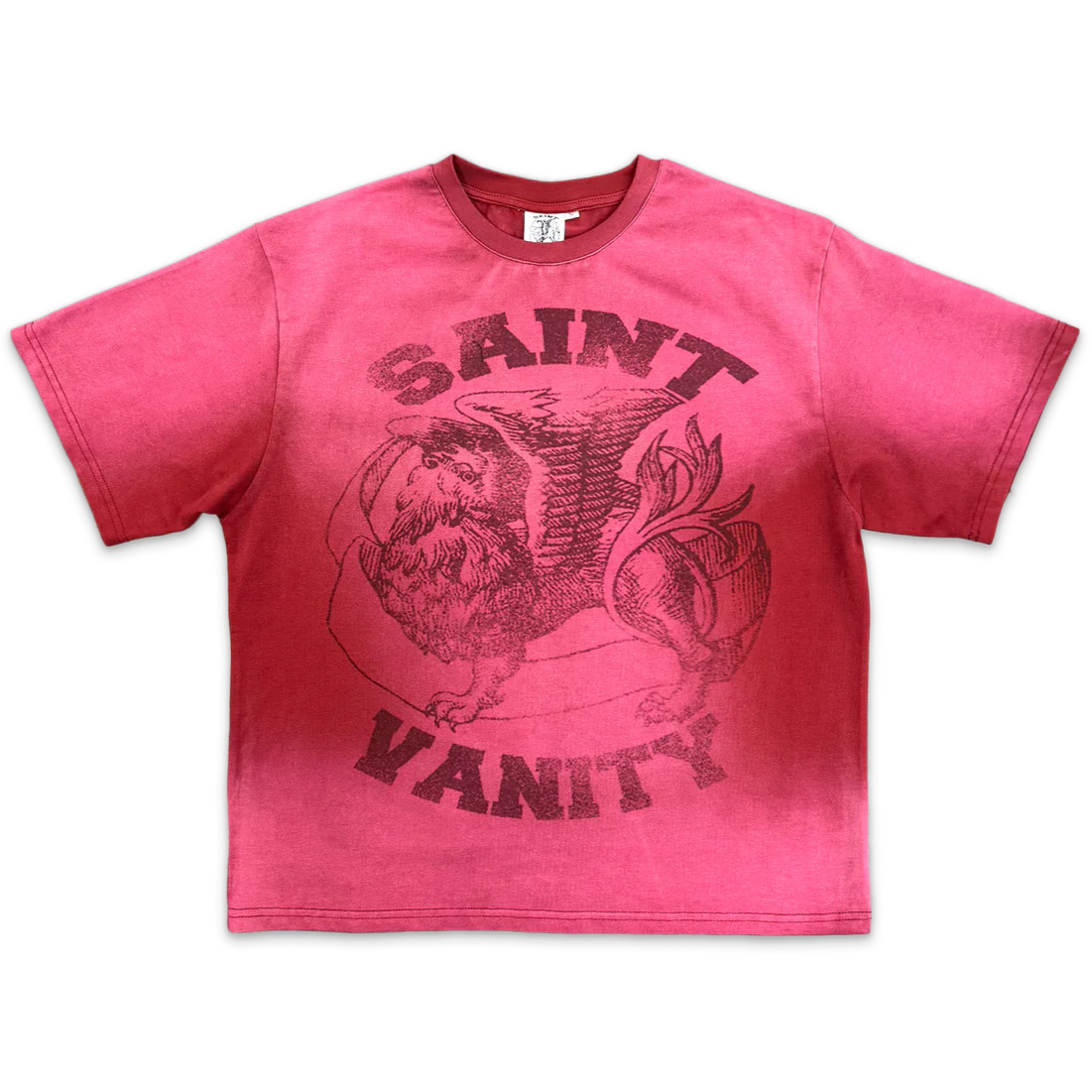 Saint Vanity Griffin Tee Red Dissolve