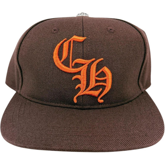 Chrome Hearts CH Baseball Hat Brown/Orange
