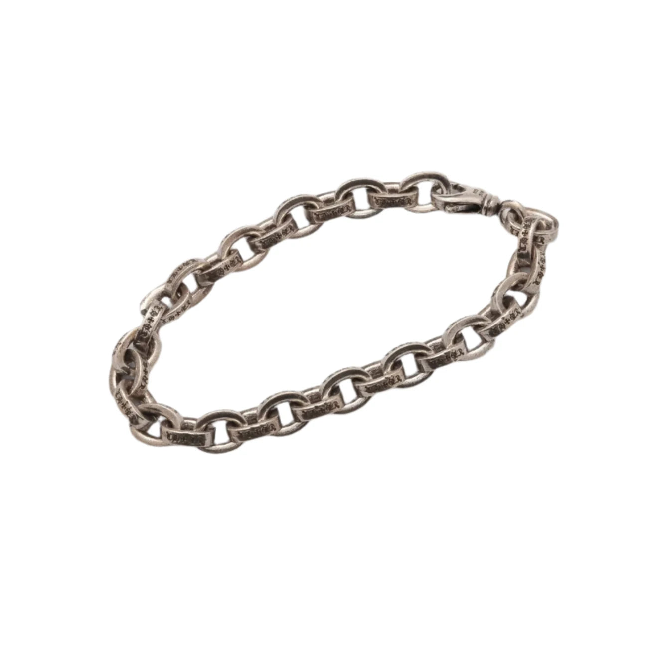 Chrome Hearts Silver Paper Chain Bracelet