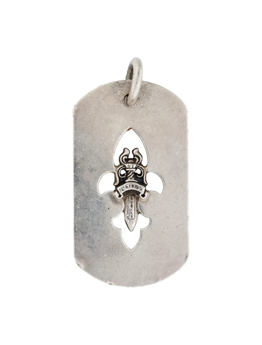 Chrome Hearts Dagger Dog Tag Pendant