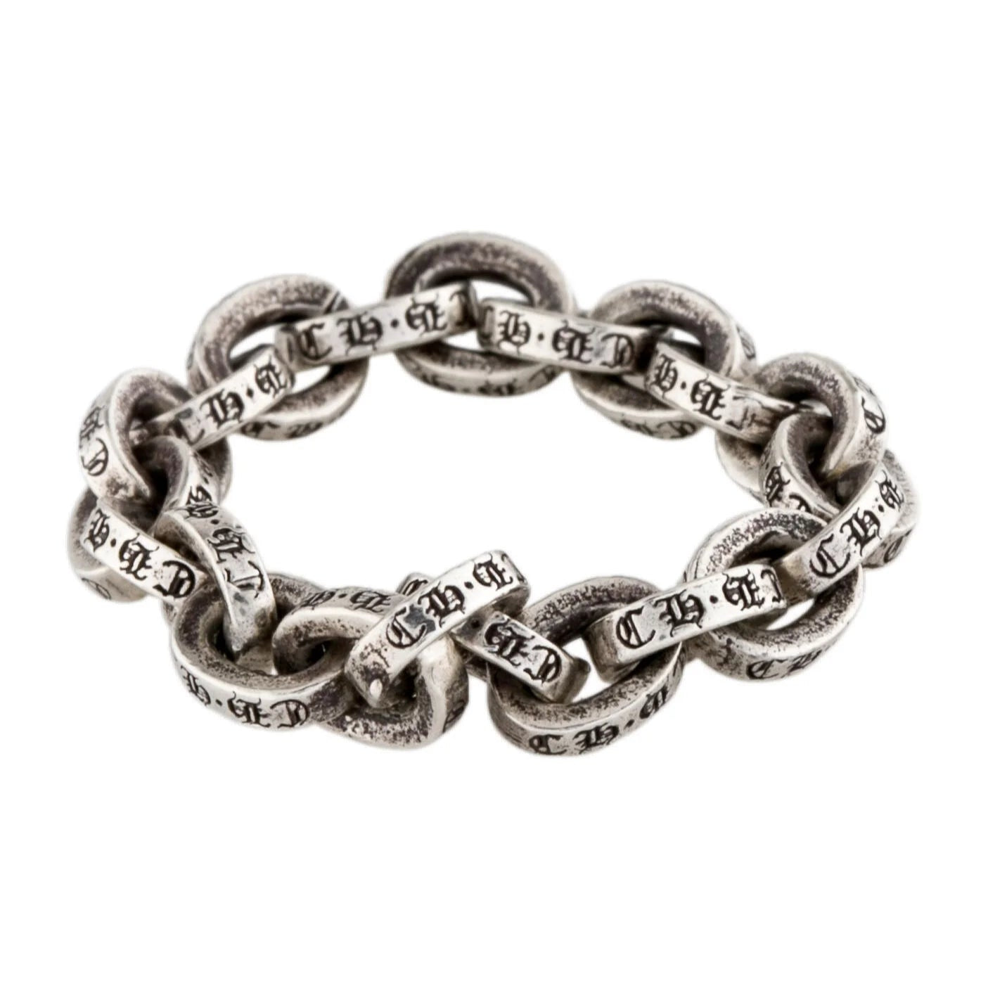 Chrome Hearts Silver Paperchain Ring