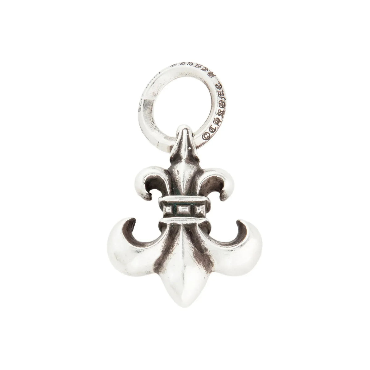 Chrome Hearts Silver BS Fleur Pendant