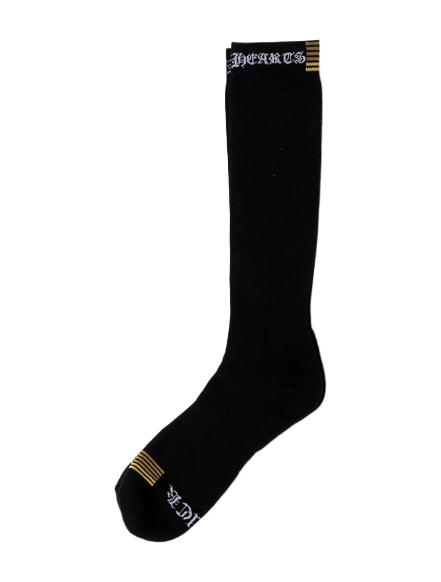 Chrome Hearts Executive Socks Black/Yellow