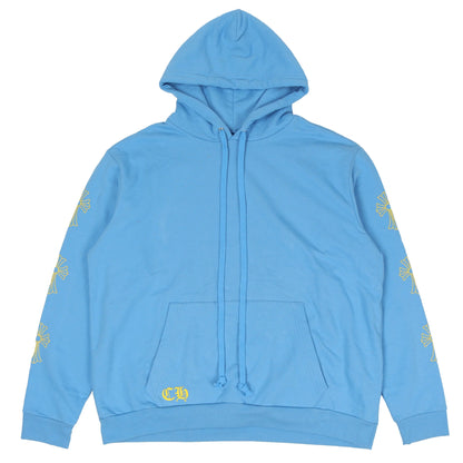 Chrome Hearts x Drake Girls Love Chrome Certified Chrome Hoodie Light Blue