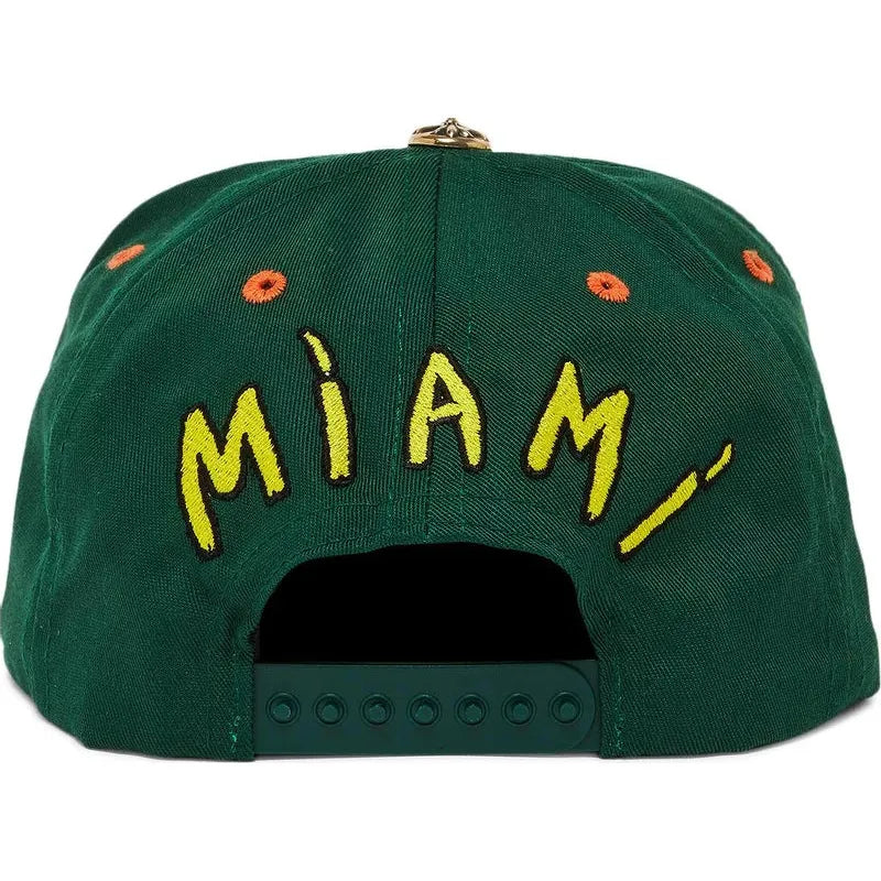 Chrome Hearts Miami Exclusive CH Baseball Hat Orange/Yellow/Green