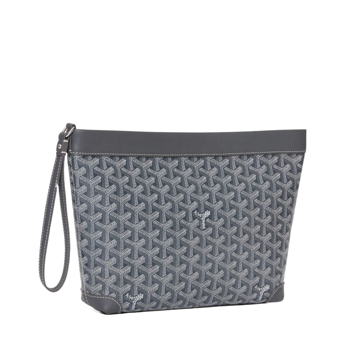 Goyard Conti Pouch Grey