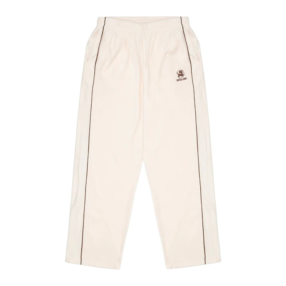 Sinclair Velour Piping Pants Cream