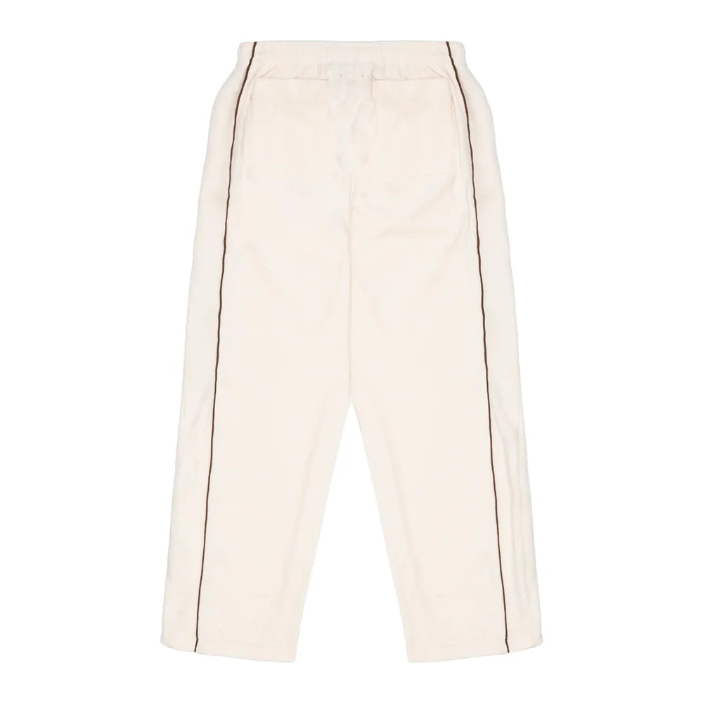 Sinclair Velour Piping Pants Cream