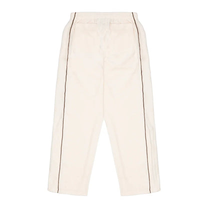 Sinclair Velour Piping Pants Cream