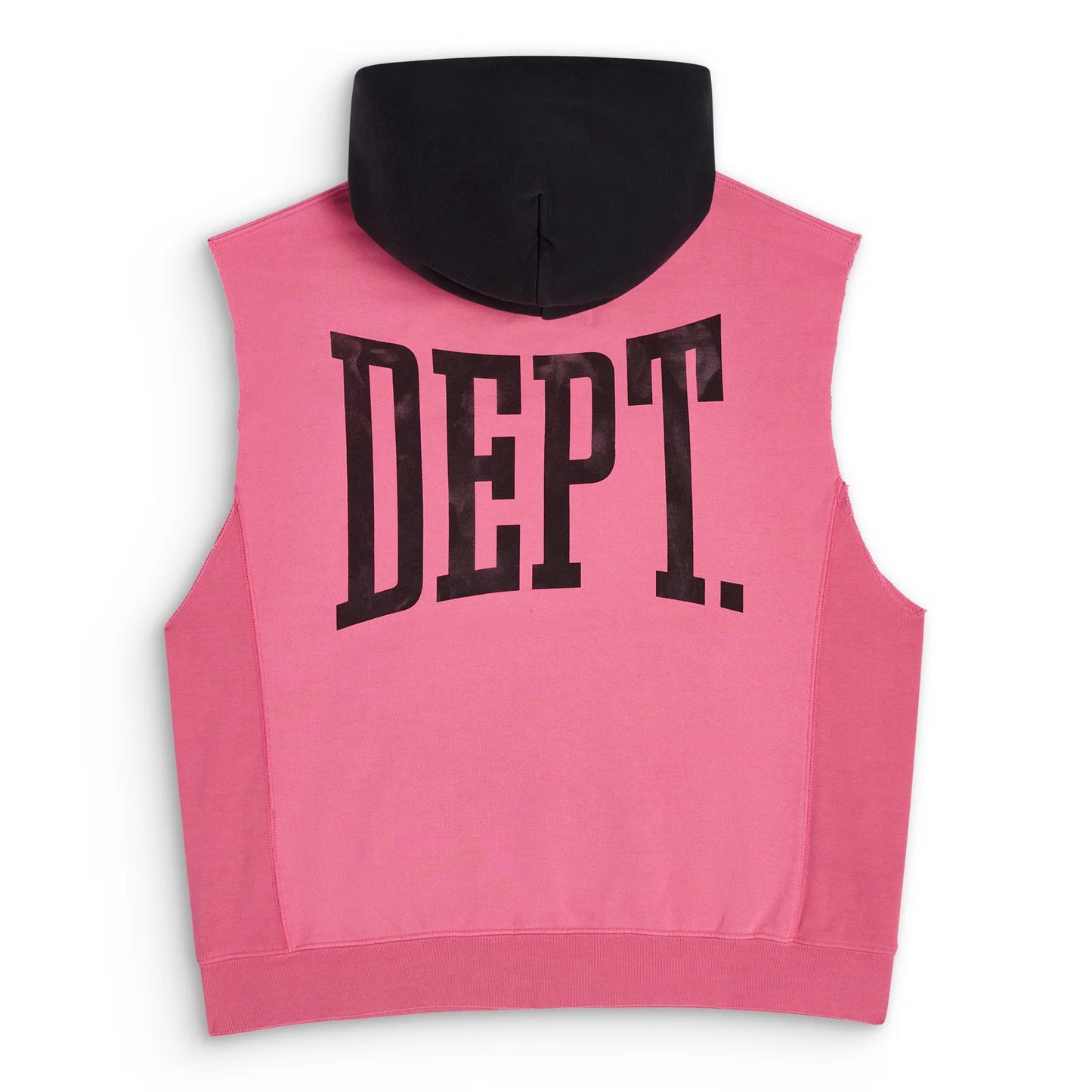 Gallery Dept. Gym Cut Off Hoodie Flo Pink