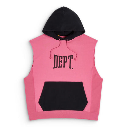 Gallery Dept. Gym Cut Off Hoodie Flo Pink