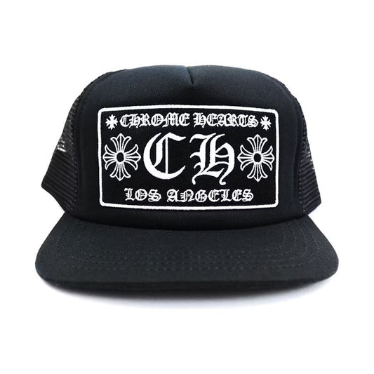 Chrome Hearts CH Los Angeles Store Exclusive Trucker Hat Black