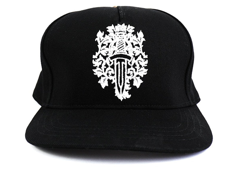 Chrome Hearts Dagger Denim Baseball Hat Black