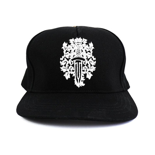 Chrome Hearts Dagger Denim Baseball Hat Black